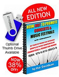 How Not To Promote Concerts & Music Festivals book link